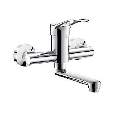 Mechanical basin mixer