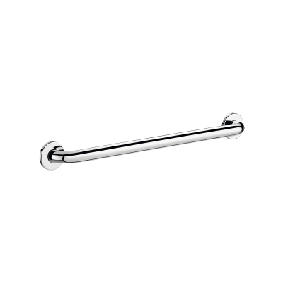 Straight stainless steel, grab bar, bright, Ø 32mm, 600mm