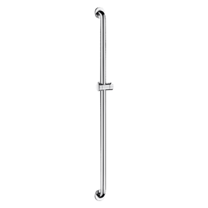 Upright shower bar, Ø 32mm with sliding shower head holder