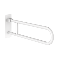 511516W-Basic drop-down grab bar, white, L. 760mm