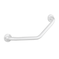 1550-ECO angled grab bar 135°, white, 220 x 220mm