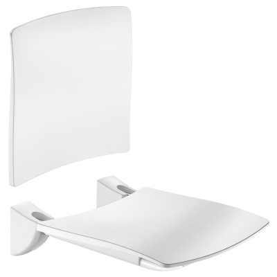 Lift-up Comfort shower seat with backrest