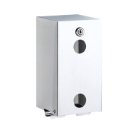 1660-Toilet paper dispenser for two rolls