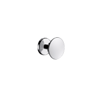 301-Bright polished stainless steel round clothes hook, single hook