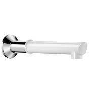 1801T2-Wall-mounted base with BIOCLIP removable spout