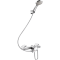Auto-draining shower kit with mechanical pressure-balancing (EP) mixer