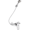 Auto-draining shower kit with mechanical pressure-balancing (EP) mixer