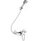 Auto-draining shower kit with mechanical mixer