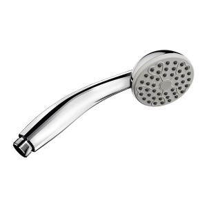 Chrome-plated single jet shower head M1/2"