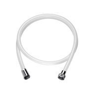 1583-White, reinforced PVC flexible hose