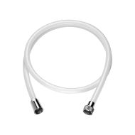 434125-White, reinforced PVC flexible hose