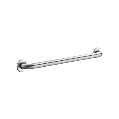 Straight stainless steel grab bar, satin, Ø 32mm, 600mm