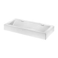 454120-Wall-mounted MINERALCAST wash trough
