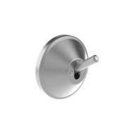510104S-Ligature-resistant coat hook, polished satin stainless steel