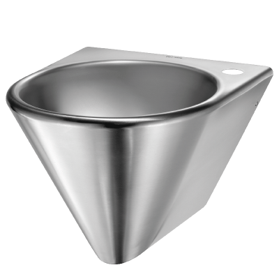 Wall-mounted BOB washbasin