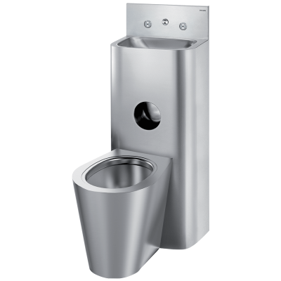 KOMPACT TC washbasin and floor-standing WC combination