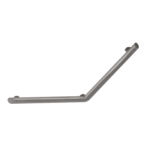 Be-line® anthracite angled grab bar 135°, 400 x 400mm