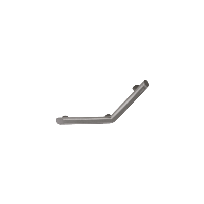 Be-line® anthracite angled grab bar 135°, 220 x 220mm