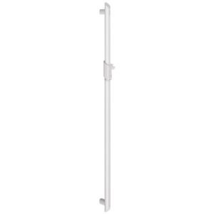 Be-line® white shower grab bar with sliding shower head holder