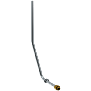 Neck tube for TEMPOMATIC 4 TEMPOFLUX recessed urinal valves