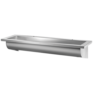 Wall-mounted CANAL wash trough