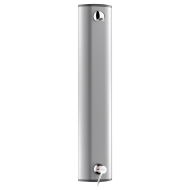 H9634-Aluminium shower panel with SECURITHERM sequential mixer