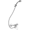 Auto-draining shower kit with EP mechanical mixer
