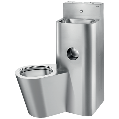 Combi KOMPACT HW/CW - washbasin and floor-standing WC pan