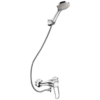 Auto-draining shower kit with EP mechanical mixer
