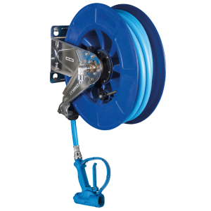 Auto-rewind hose reel