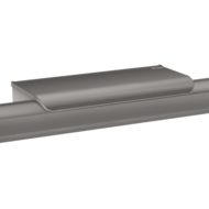 511922C-Metallised anthracite shelf for grab bars for showers