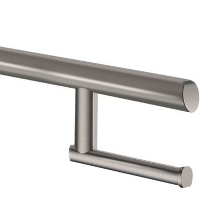 Be-Line® toilet roll holder for drop-down rails