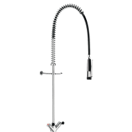 5830-Single hole pre-rinse mixer set