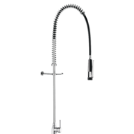 5826-Single hole pre-rinse set with mixer