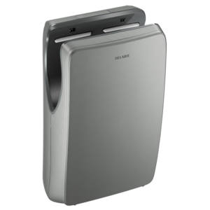 SPEEDJET 2 anthracite air pulse hand dryer, with HEPA filter