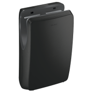 510624B-SPEEDJET 2 matte black air pulse hand dryer, with HEPA filter