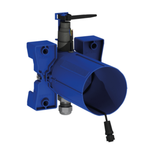 Recessed waterproof housing for TEMPOMATIC 4 urinal valve