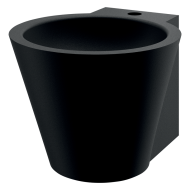 121180BK-MINI BAILA wall-mounted washbasin