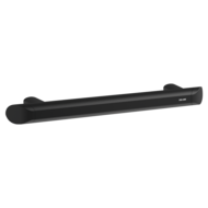 511904BK-Be-Line® matte black straight grab bar Ø 35mm, L. 400mm
