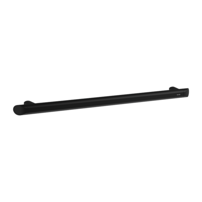 Be-Line® matte black straight grab bar Ø 35mm, L. 600mm