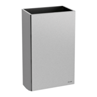 510465S-Wall-mounted 304 stainless steel bin, 20 liters