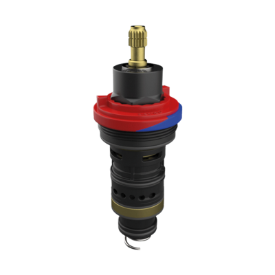 Thermostatic cartridge for shower mixers
