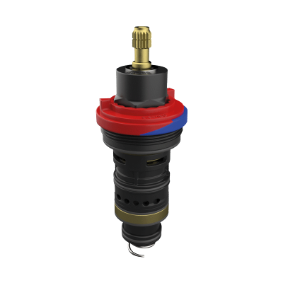 Thermostatic cartridge for shower mixers