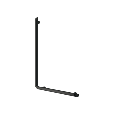 Be-line® L-shaped grab bar, matte black, H. 750mm