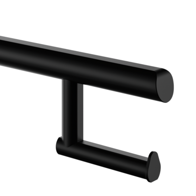 Be-Line® toilet roll holder for drop-down rails