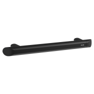 511904MBK-Be-Line® DOC M matte black straight grab bar, 450mm