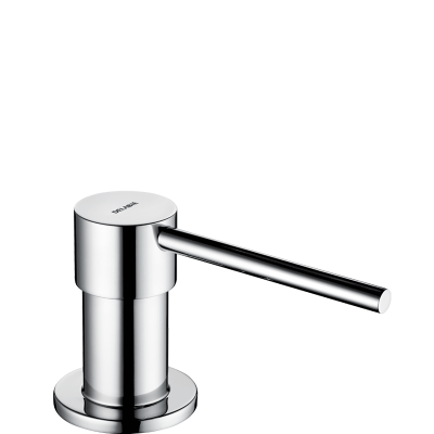 Deck-mounted liquid soap dispenser, 1 litre