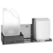 2-function unit for installation behind a mirror