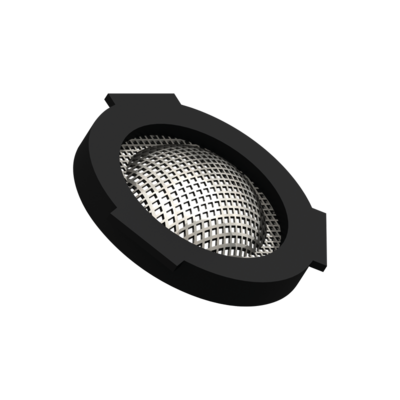 Filter with mesh screen