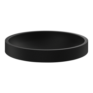 RAVA black countertop washbasin